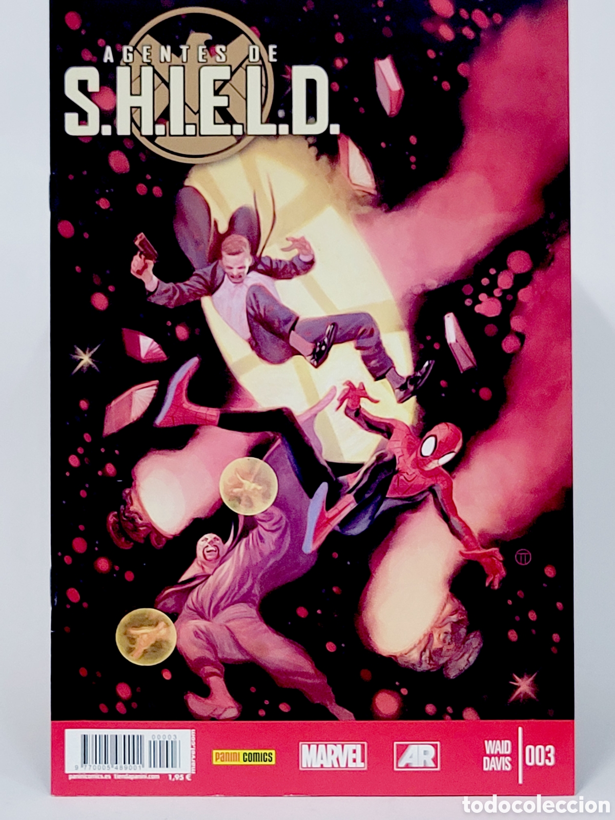 C&oacute;mics: C&Oacute;MIC AGENTES DE SHIELD 3 PANINI MARVEL GRAPA DE KIOSCO