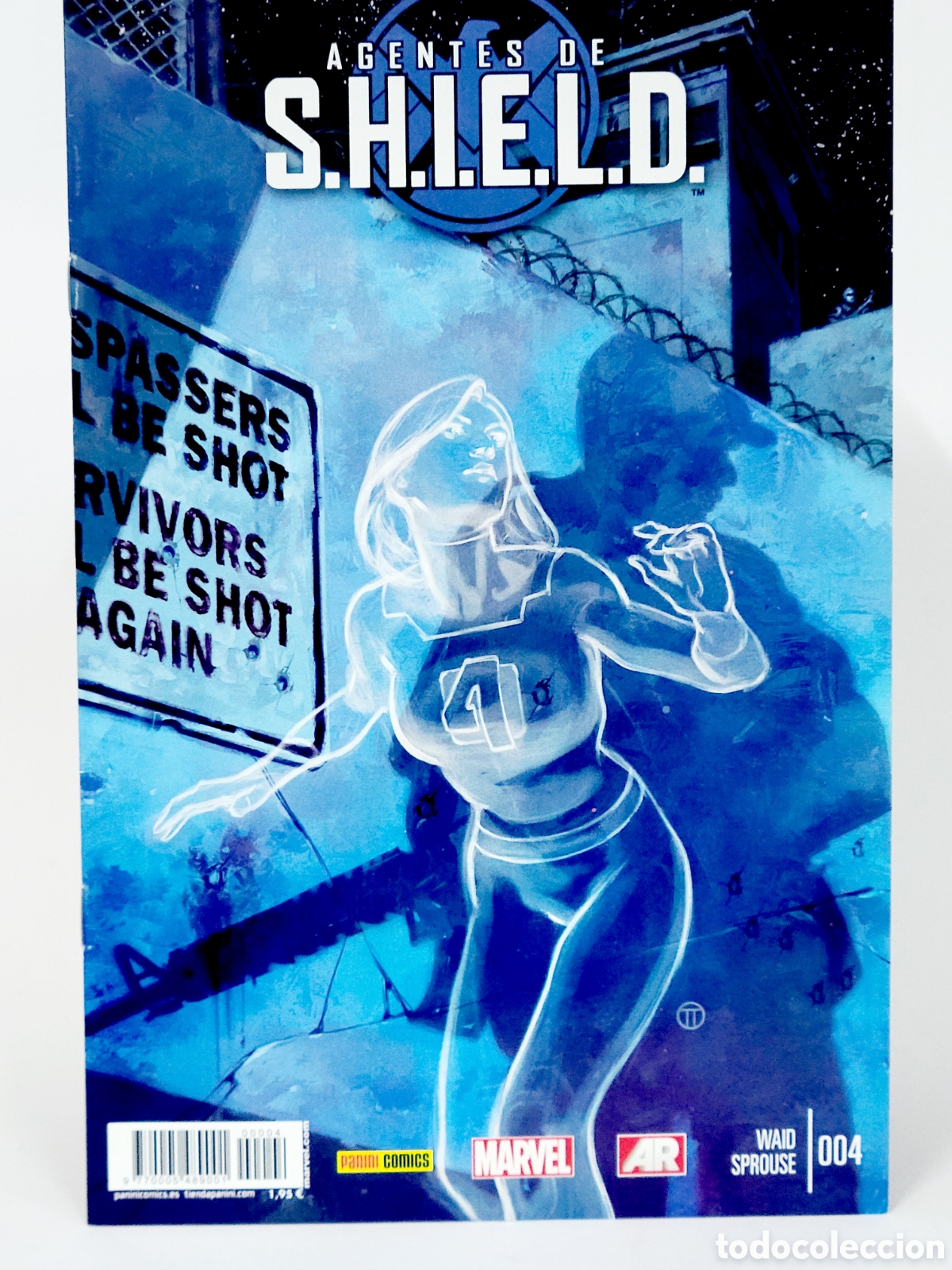 C&oacute;mics: C&Oacute;MIC AGENTES DE SHIELD 4 PANINI MARVEL GRAPA DE KIOSCO