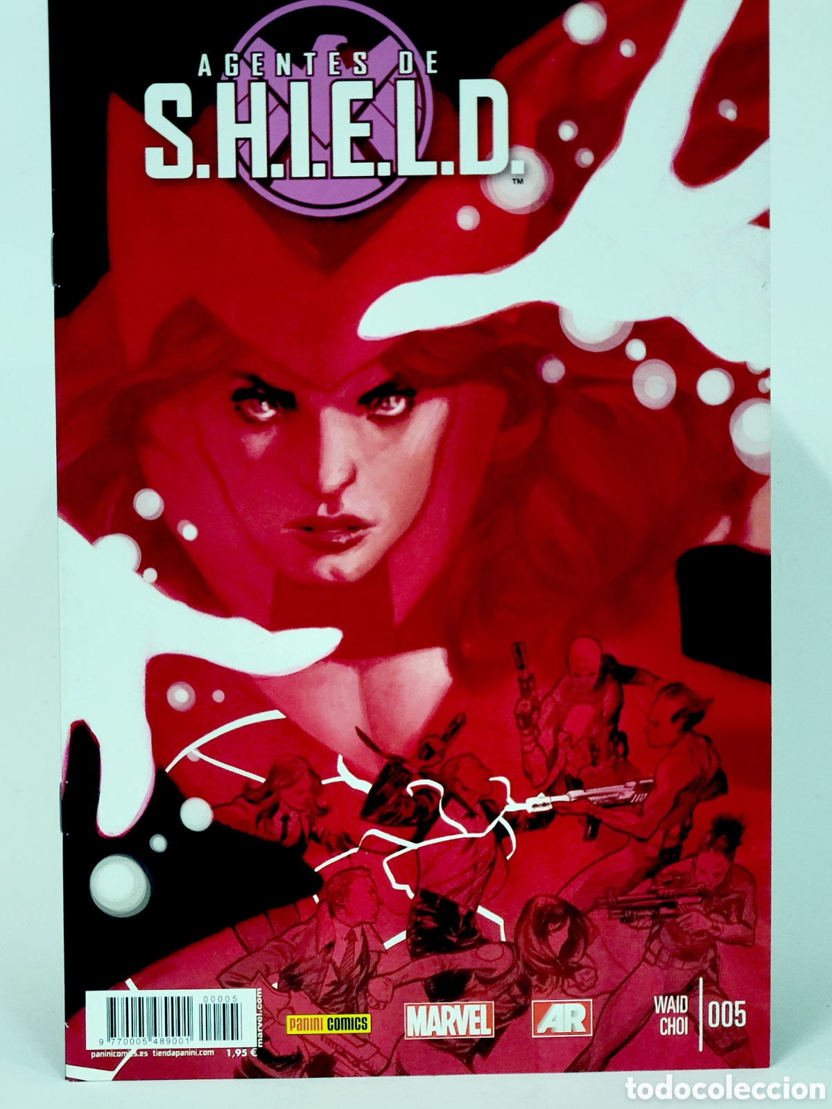 C&oacute;mics: C&Oacute;MIC AGENTES DE SHIELD 5 PANINI MARVEL GRAPA DE KIOSCO