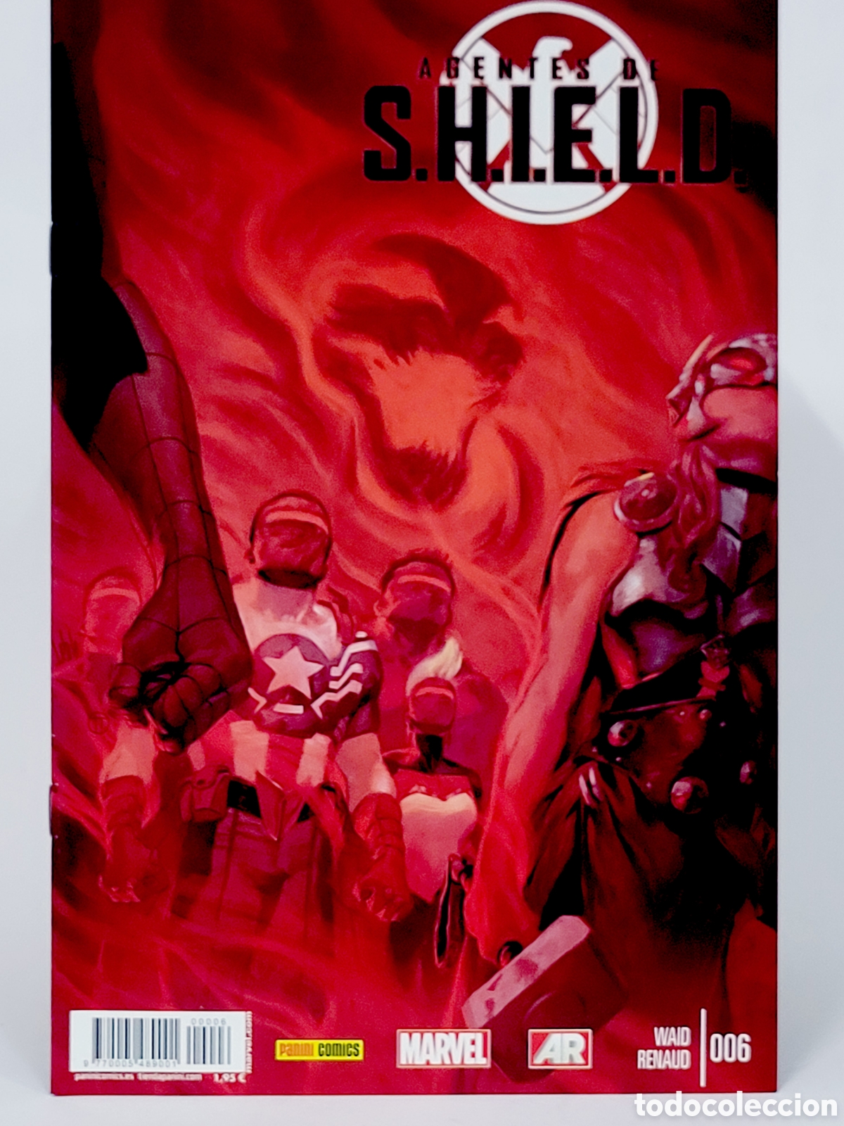 C&oacute;mics: C&Oacute;MIC AGENTES DE SHIELD 6 PANINI MARVEL GRAPA DE KIOSCO