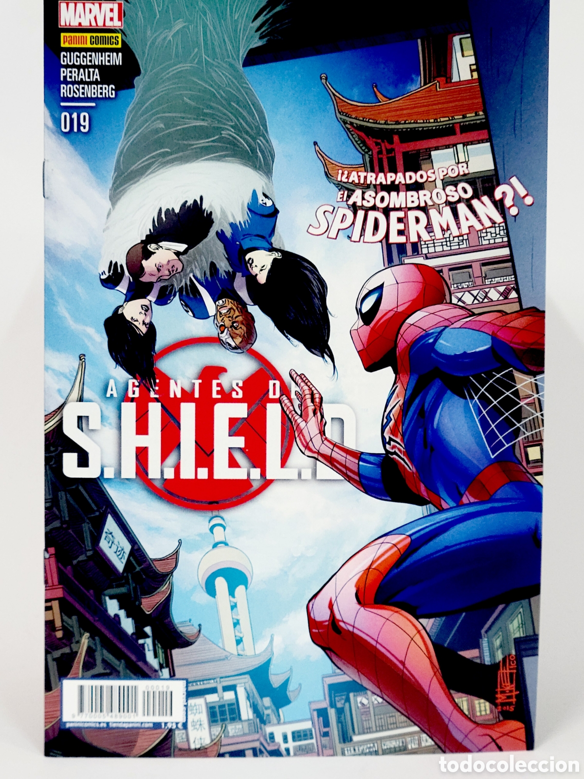 C&oacute;mics: C&Oacute;MIC AGENTES DE SHIELD 19 PANINI MARVEL GRAPA DE KIOSCO