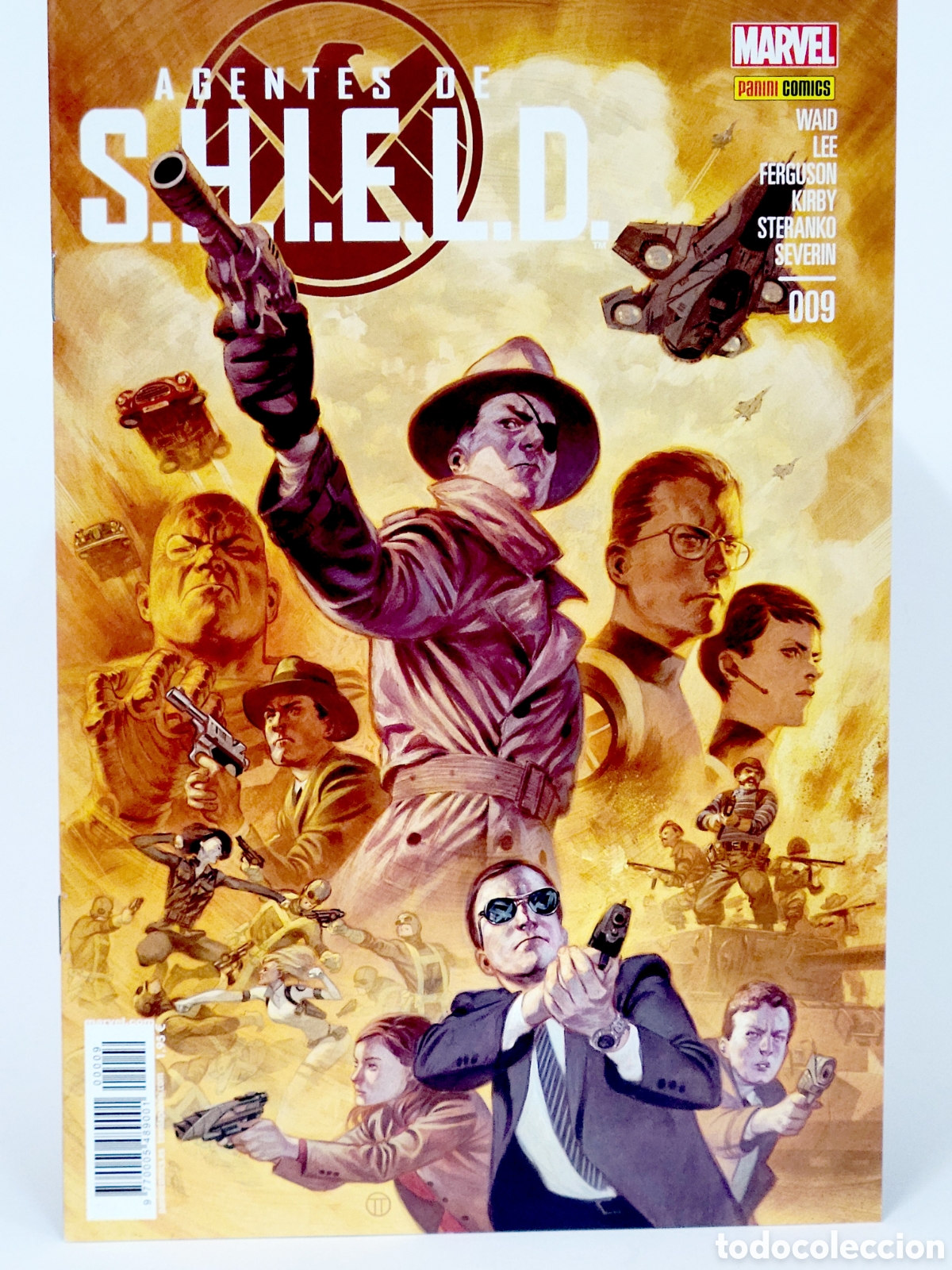 C&oacute;mics: C&Oacute;MIC AGENTES DE SHIELD 9 PANINI MARVEL GRAPA DE KIOSCO