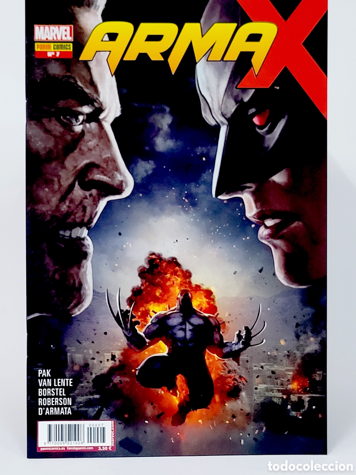 C&oacute;mics: C&Oacute;MIC ARMA X 7 LEGACY PANINI MARVEL GRAPA DE KIOSCO