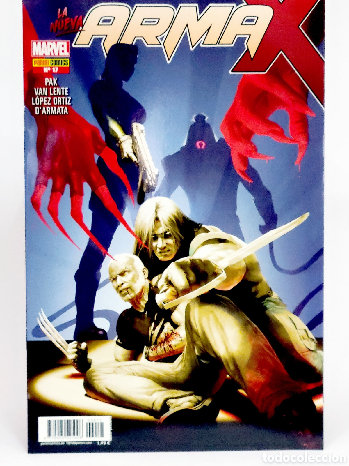 C&oacute;mics: C&Oacute;MIC ARMA X 17 LEGACY PANINI MARVEL GRAPA DE KIOSCO