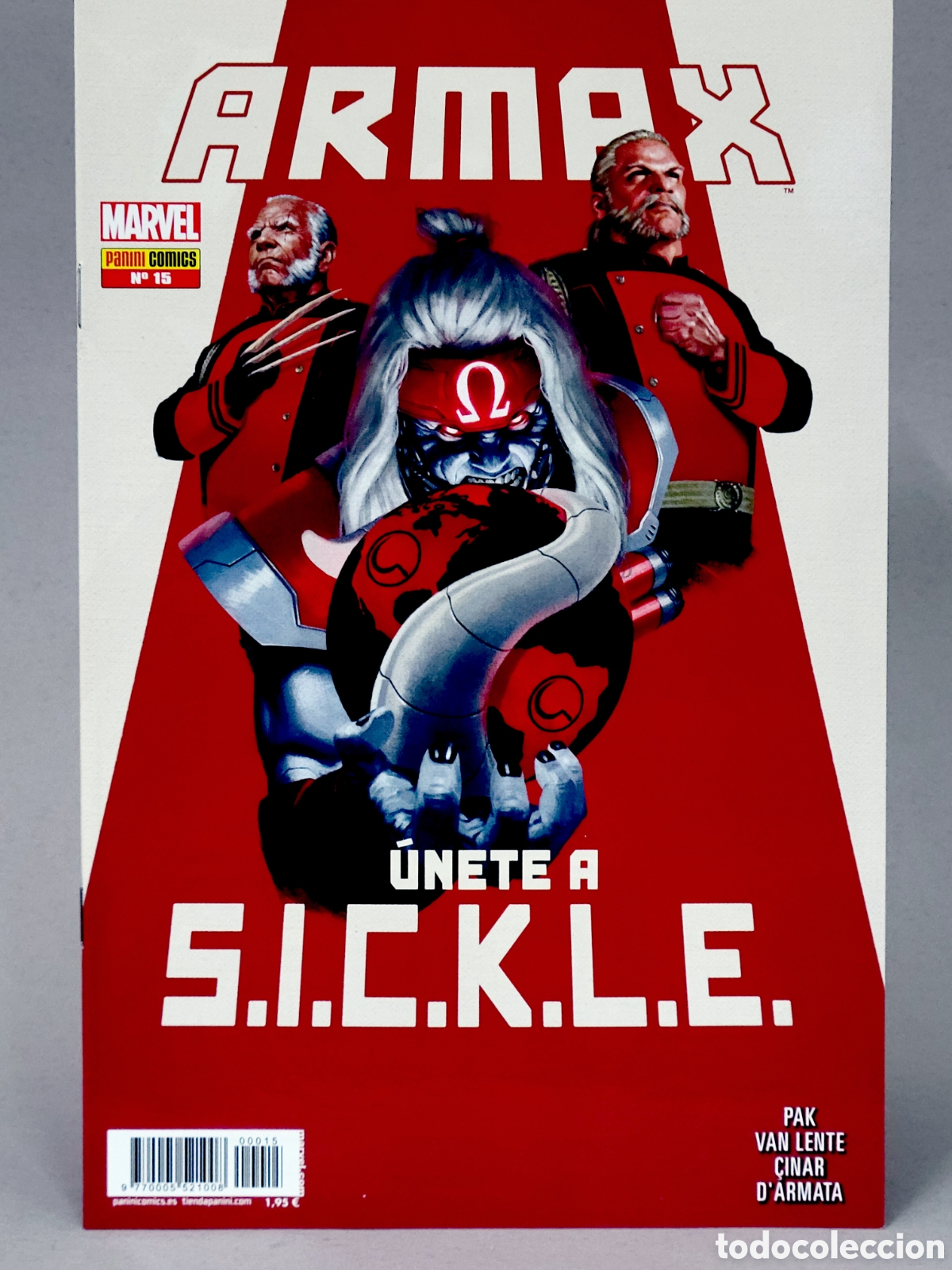 C&oacute;mics: C&Oacute;MIC ARMA X 15 LEGACY PANINI MARVEL GRAPA DE KIOSCO