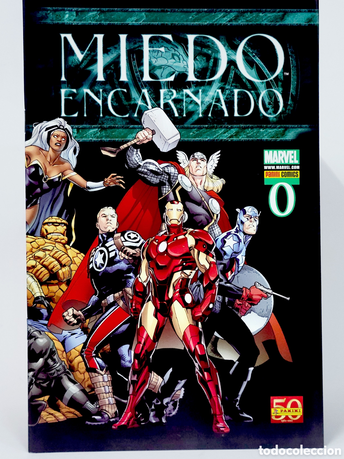 C&oacute;mics: C&Oacute;MIC MIEDO ENCARNADO 0 N&Uacute;MERO ESPECIAL PANINI MARVEL GRAPA DE KIOSCO