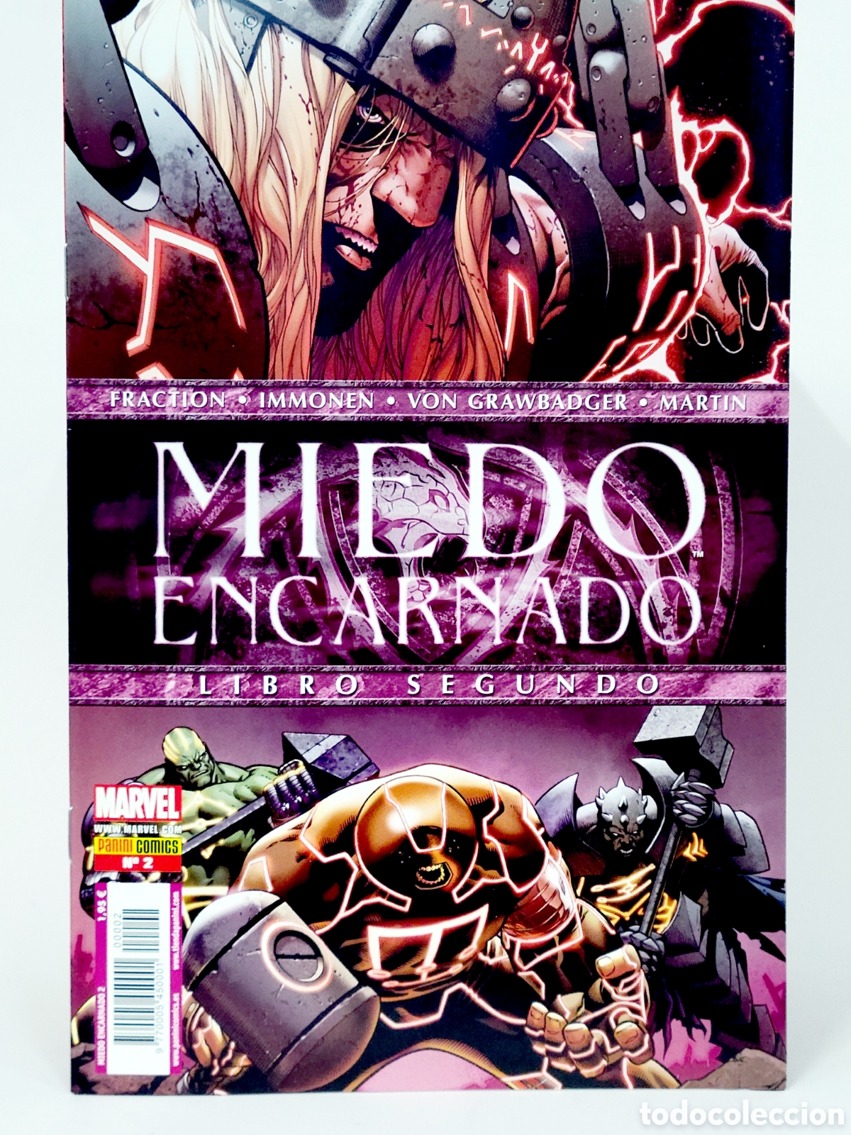C&oacute;mics: C&Oacute;MIC MIEDO ENCARNADO 2 LIBRO SEGUNDOPANINI MARVEL GRAPA DE KIOSCO