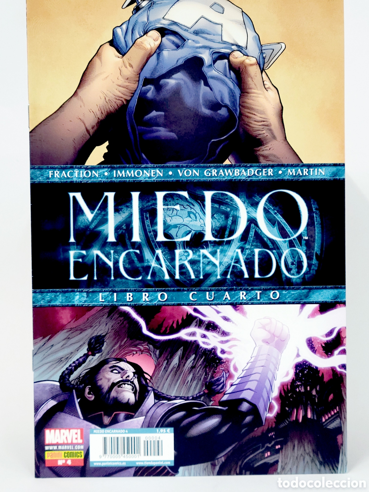 C&oacute;mics: C&Oacute;MIC MIEDO ENCARNADO 4 LIBRO CUARTO PANINI MARVEL GRAPA DE KIOSCO