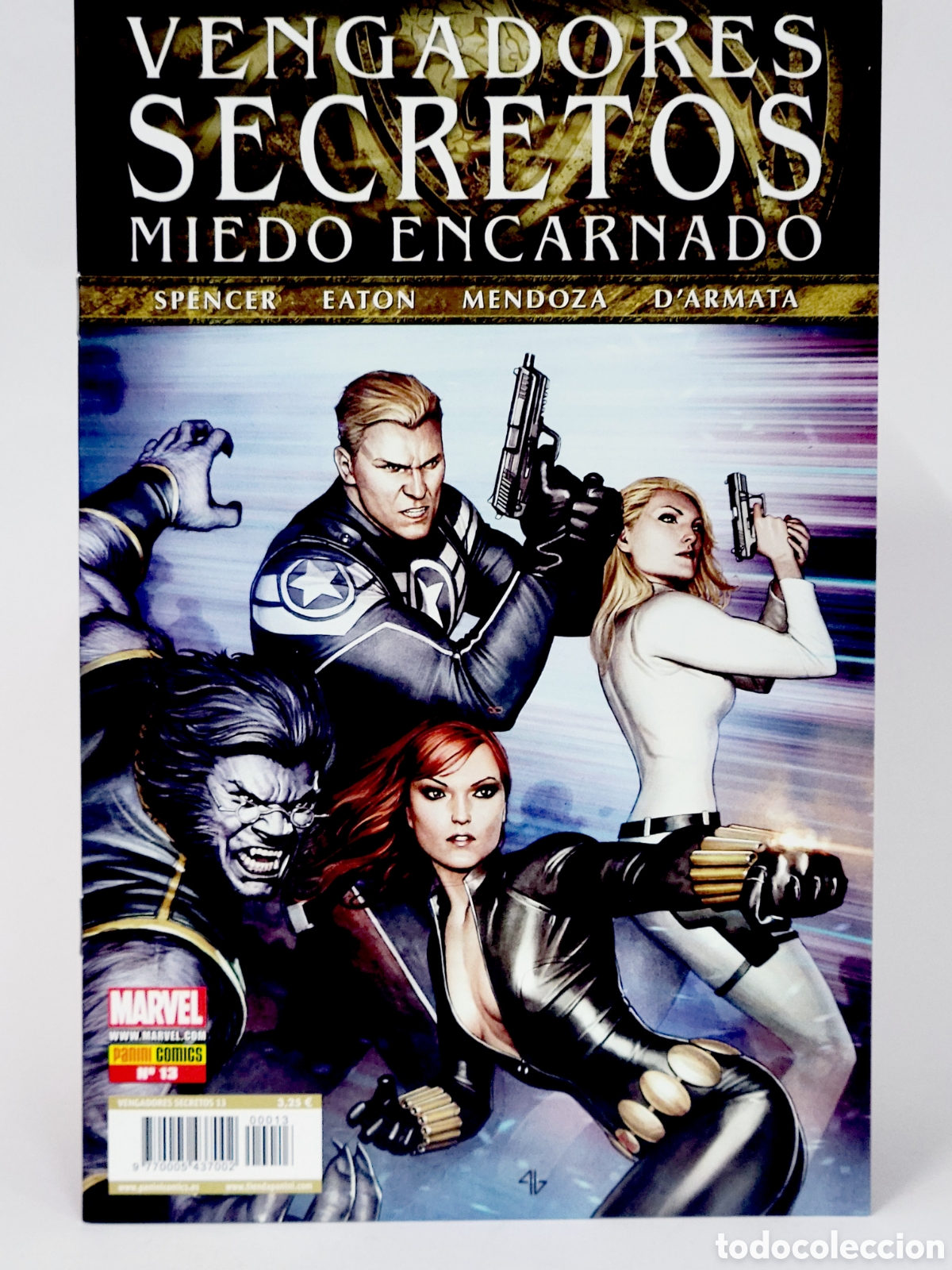 C&oacute;mics: C&Oacute;MIC VENGADORES SECRETOS 13 MIEDO ENCARNADO PANINI MARVEL GRAPA DE KIOSCO