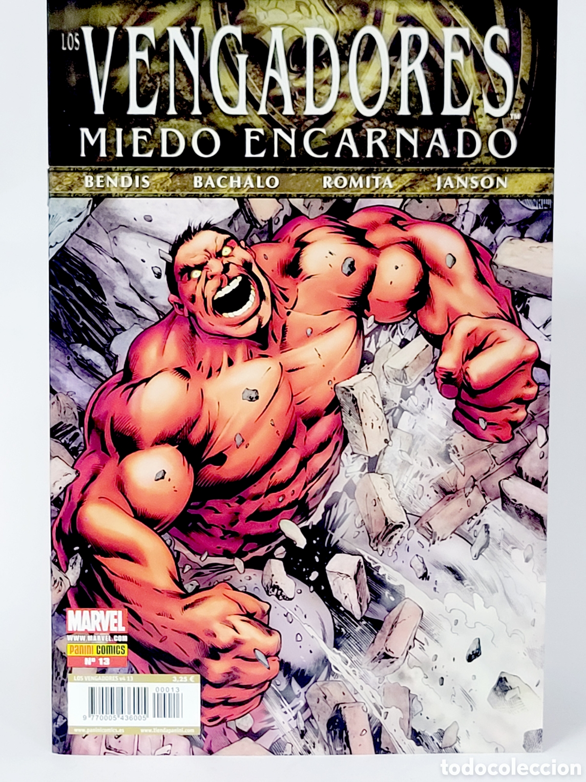 C&oacute;mics: C&Oacute;MIC LOS VENGADORES 13 MIEDO ENCARNADO PANINI MARVEL GRAPA DE KIOSCO