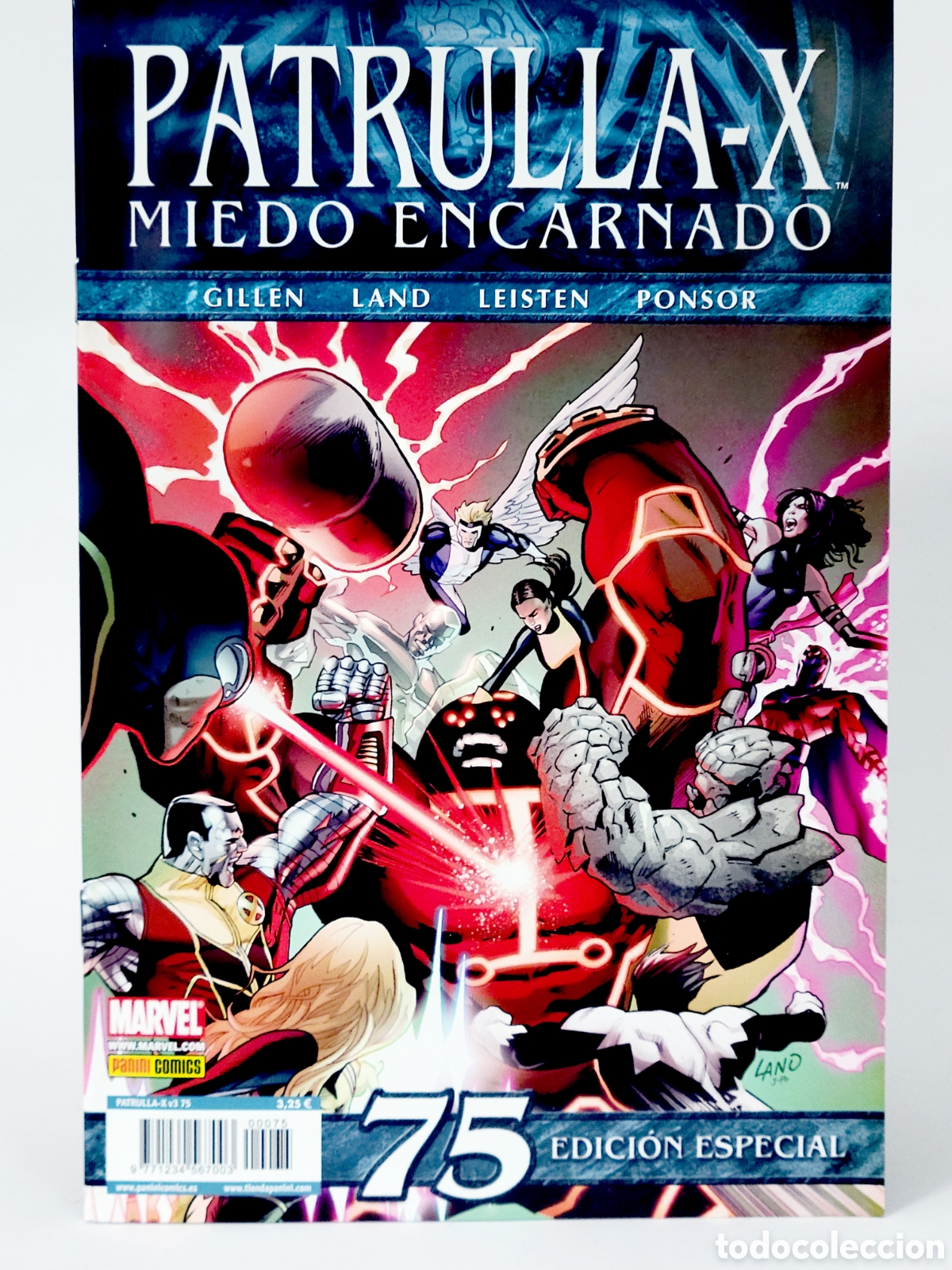 C&oacute;mics: C&Oacute;MIC PATRULLA-X 75 MIEDO ENCARNADO PANINI MARVEL GRAPA DE KIOSCO