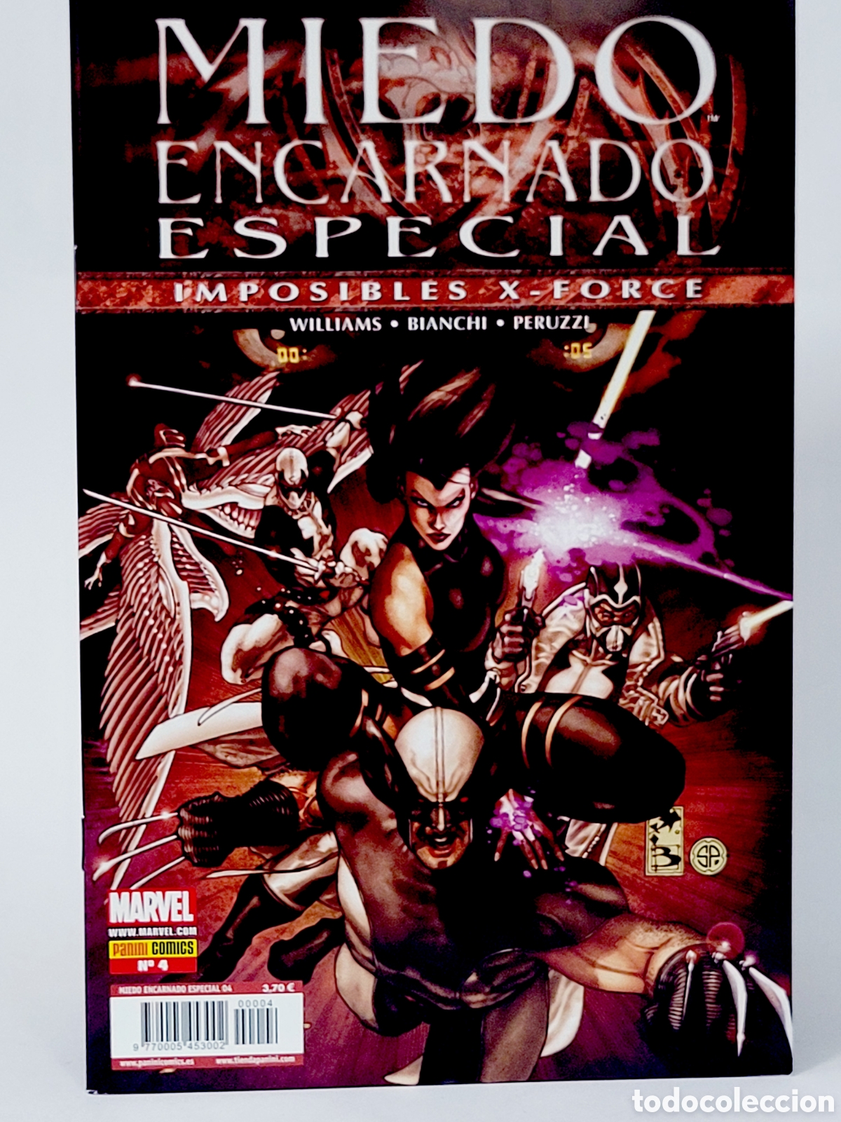 C&oacute;mics: C&Oacute;MIC IMPOSIBLES X-FORCE 4 MIEDO ENCARNADO ESPECIAL PANINI MARVEL GRAPA DE KIOSCO