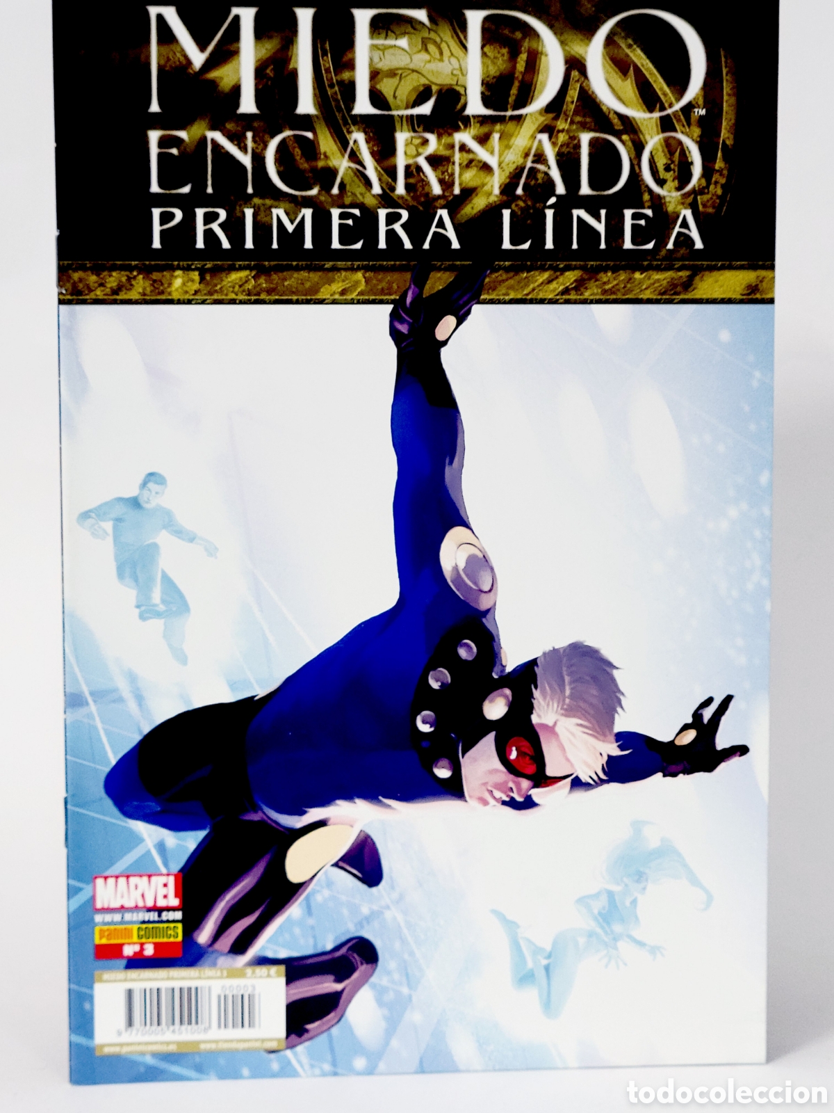 Comics: C&Oacute;MIC MIEDO ENCARNADO PRIMERA LINEA 3 PANINI MARVEL GRAPA DE KIOSCO