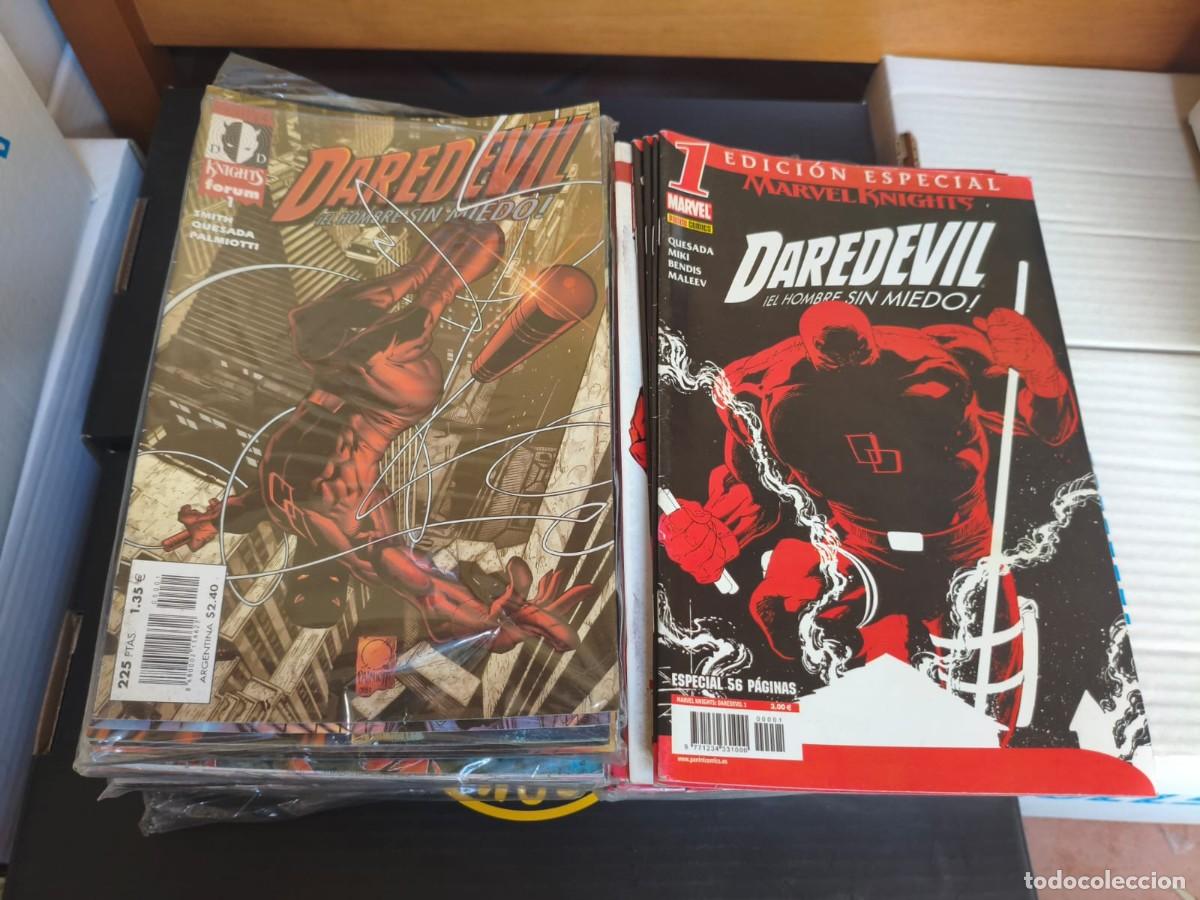 C&oacute;mics: Lote Marvel Knights Daredevil vol 1 y 2 Completas 70 y 48 n&uacute;meros - Bendis, Brubaker y Kevin Smith -