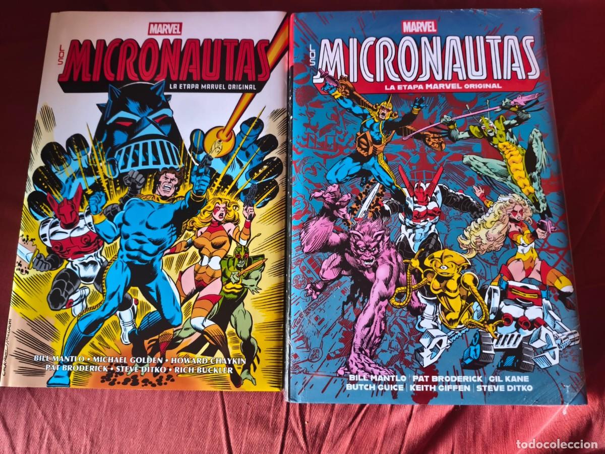Comics : Los Micronautas: La Etapa Marvel Original. Marvel Omnibus 1 y 2 Bill Mantlo Michael Golden Broderick