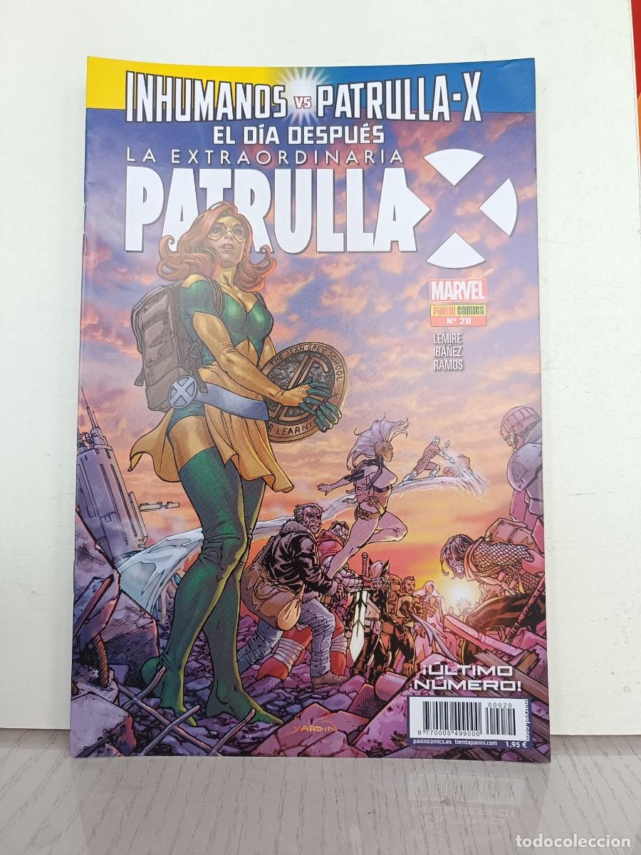 C&oacute;mics: LA EXTRAORDINARIA PATRULLA-X NUMERO 20 PANINI INHUMANOS VS PATRULLA-X EL DIA DESPUES