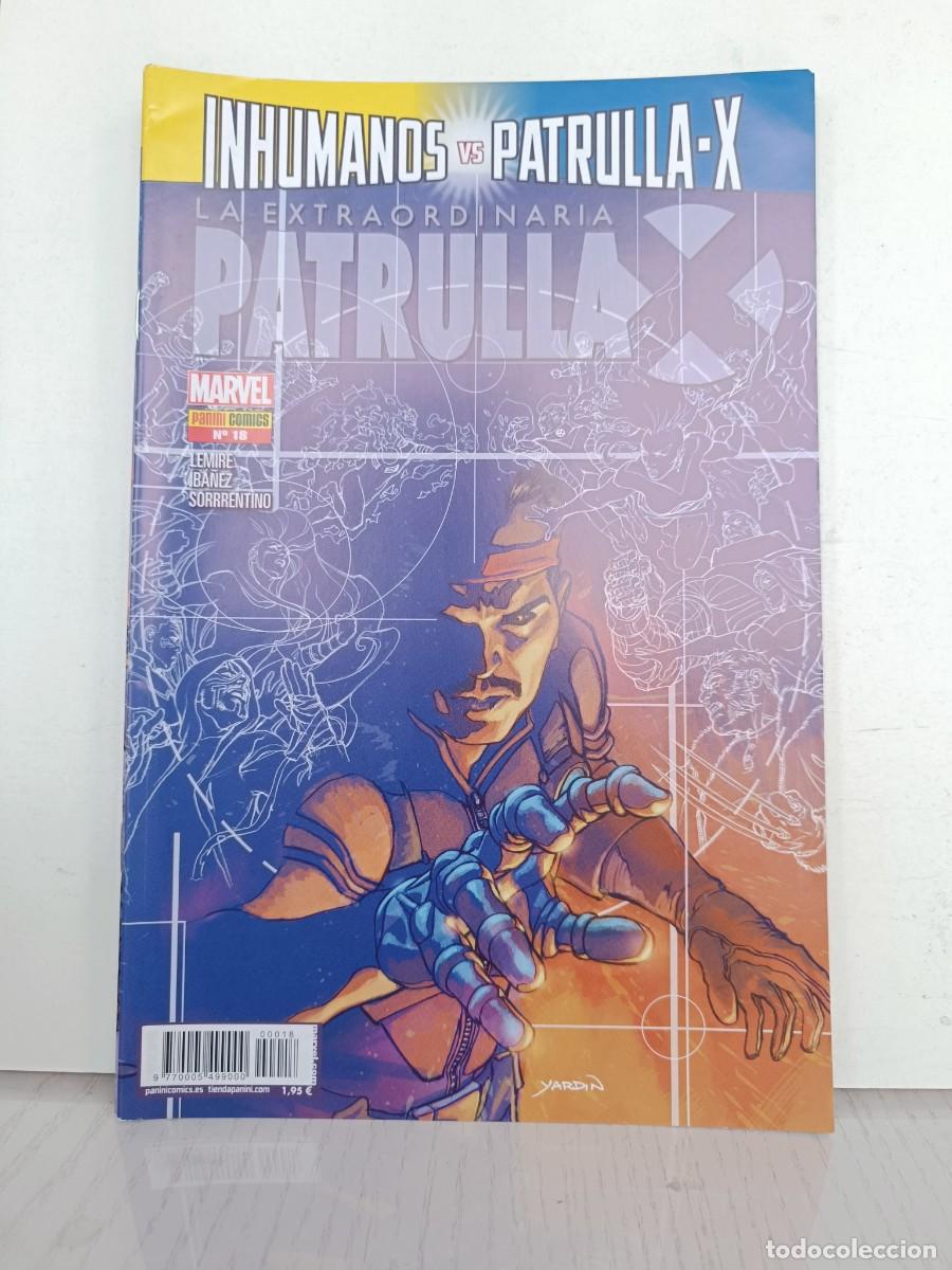 C&oacute;mics: LA EXTRAORDINARIA PATRULLA-X NUMERO 18 PANINI INHUMANOS VS PATRULLA-X