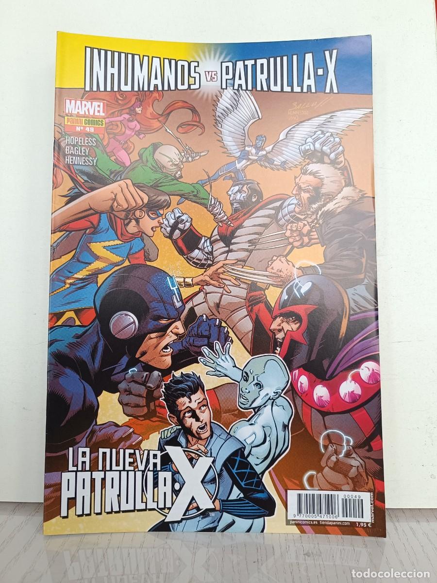 C&oacute;mics: LA NUEVA PATRULLA-X NUMERO 49 PANINI INHUMANOS VS PATRULLA-X