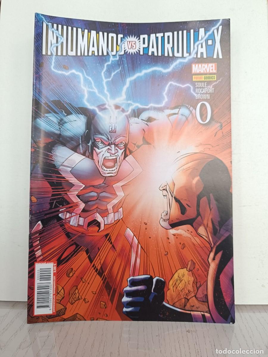 C&oacute;mics: INHUMANOS VS PATRULLA-X NUMERO 0 CERO PANINI