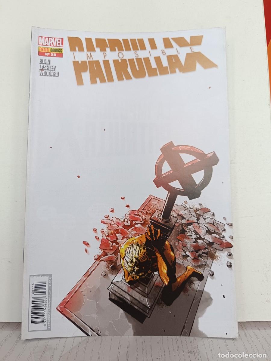 C&oacute;mics: IMPOSIBLE PATRULLA-X NUMERO 58 PANINI