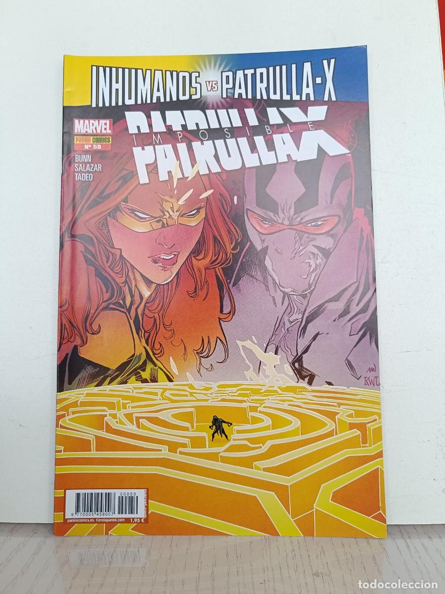 C&oacute;mics: IMPOSIBLE PATRULLA-X NUMERO 59 PANINI