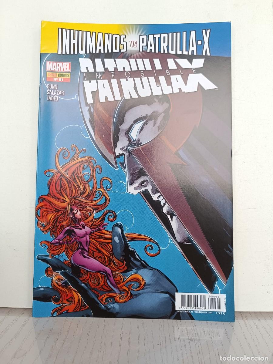 C&oacute;mics: IMPOSIBLE PATRULLA-X NUMERO 61 PANINI