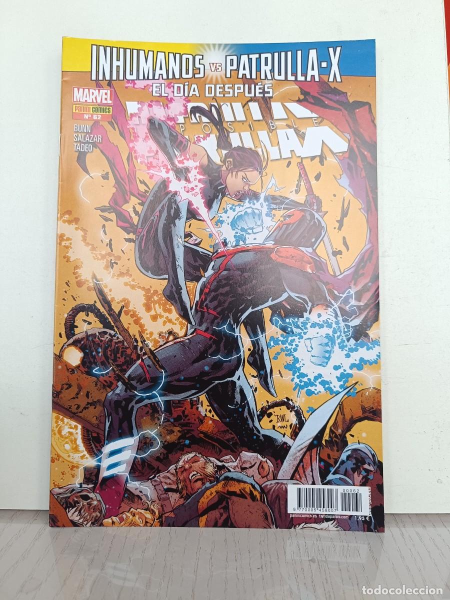 C&oacute;mics: IMPOSIBLE PATRULLA-X NUMERO 62 PANINI
