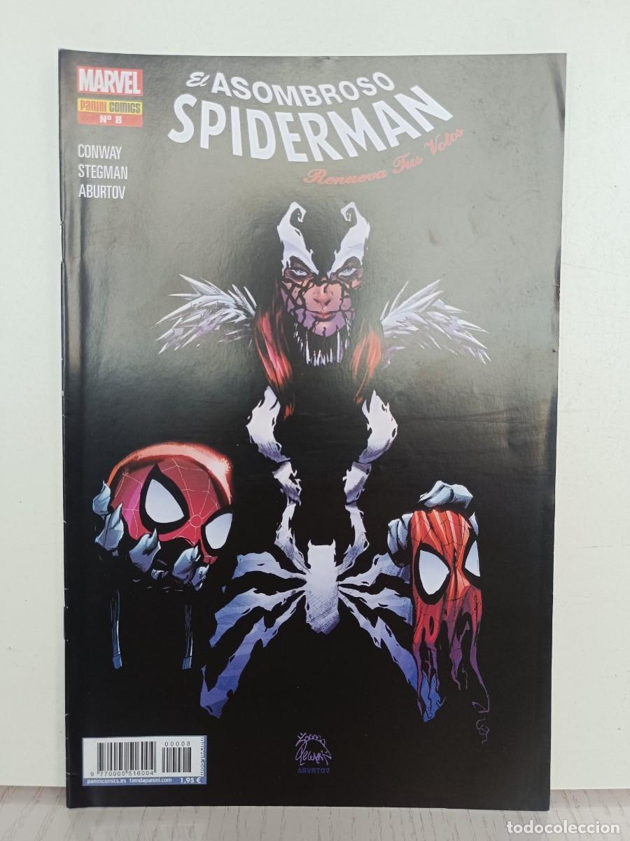 C&oacute;mics: EL ASOMBROSO SPIDERMAN RENUEVA TUS VOTOS NUMERO 8 PANINI
