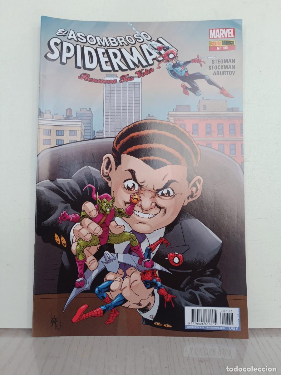 C&oacute;mics: EL ASOMBROSO SPIDERMAN RENUEVA TUS VOTOS NUMERO 10 PANINI