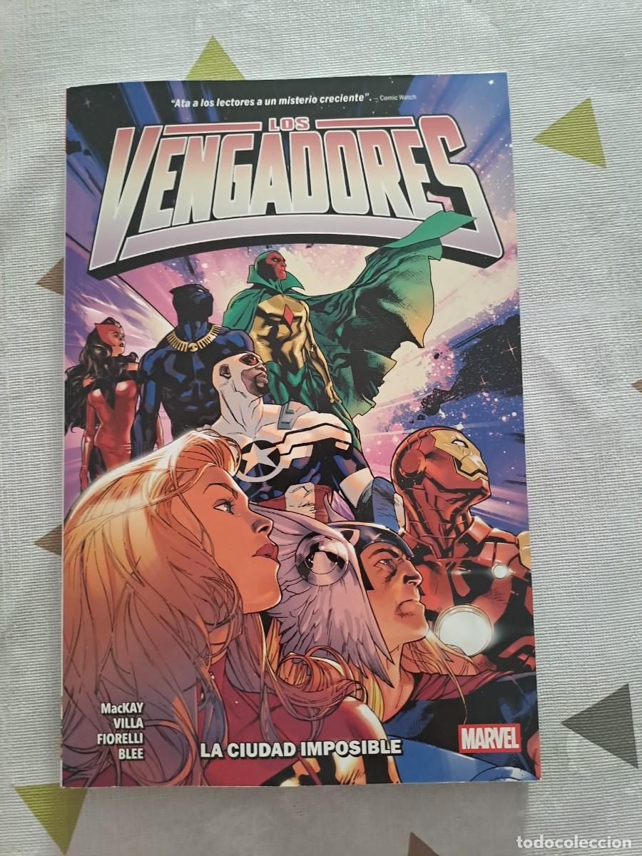 C&oacute;mics: Los vengadores 1, la ciudad imposible, Panini en muy buen estado