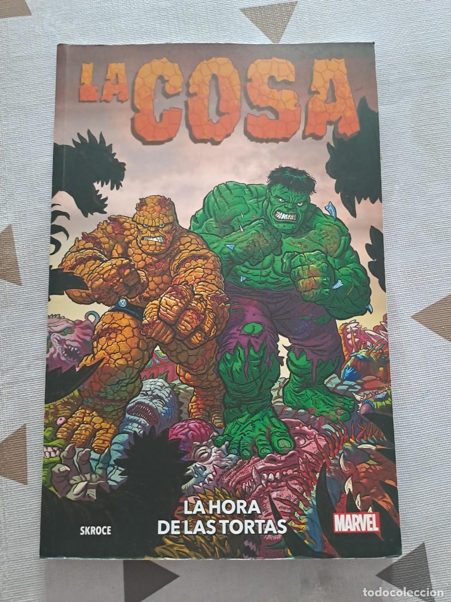 C&oacute;mics: La Cosa, la hora de las tortas, Panini en muy buen estado
