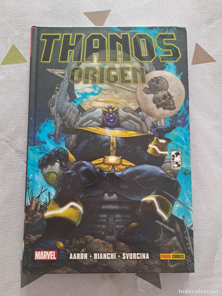 C&oacute;mics: Thanos, origen, Panini en muy buen estado