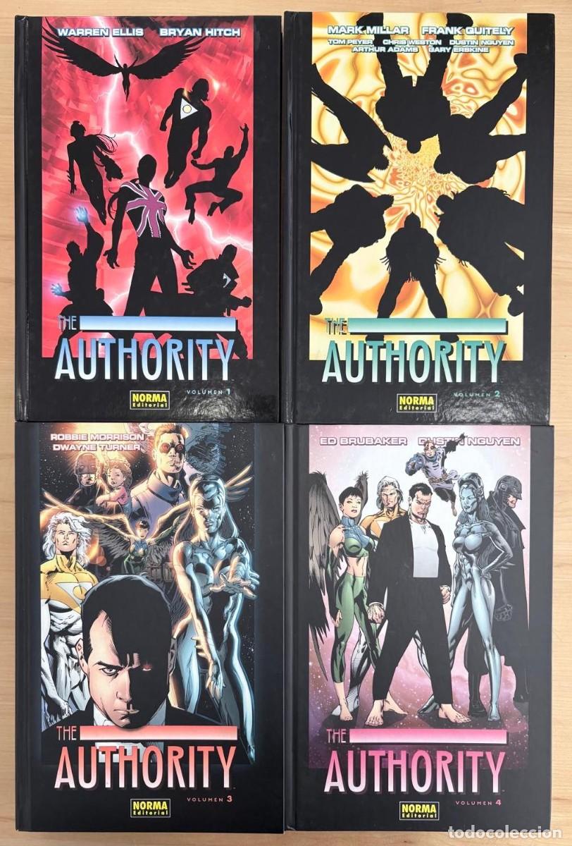 C&oacute;mics: LOTE DE 4 C&Oacute;MICS THE AUTHORITY VOLS. 1-4 (COMPLETA). PANINI, 2007-2008