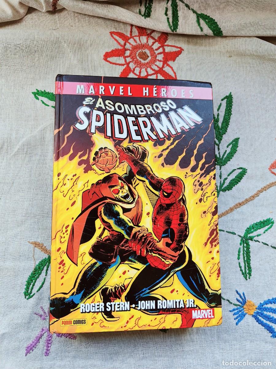 C&oacute;mics: El Asombroso Spiderman de Roger Stern y John Romita Jr. Marvel Hero&eacute;s. Panini.