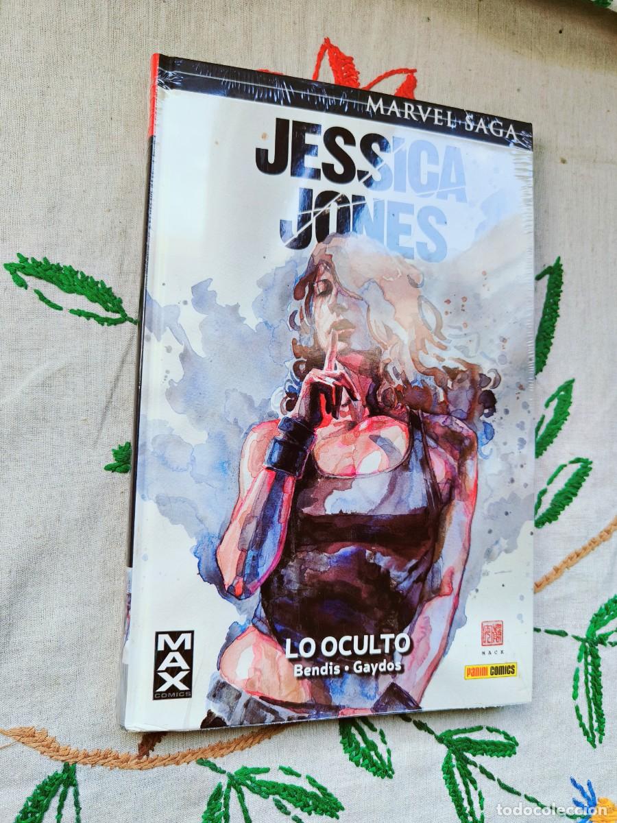C&oacute;mics: Colecci&oacute;n Jessica Jones. Tomo 3. Lo oculto. Bendis. Panini. Tapa dura. Esta precintado.