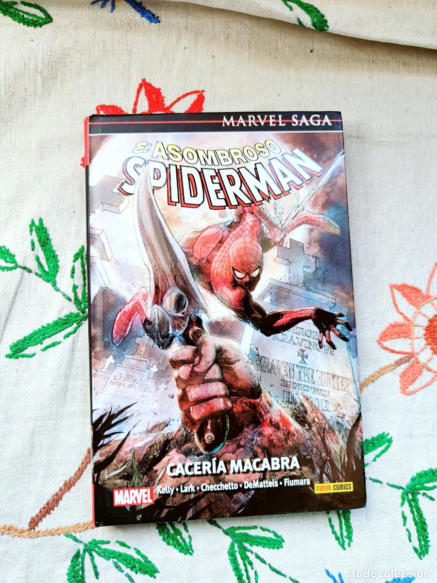 C&oacute;mics: El Asombroso Spiderman 28. Cacer&iacute;a Macabra. Marvel Saga. Panini.