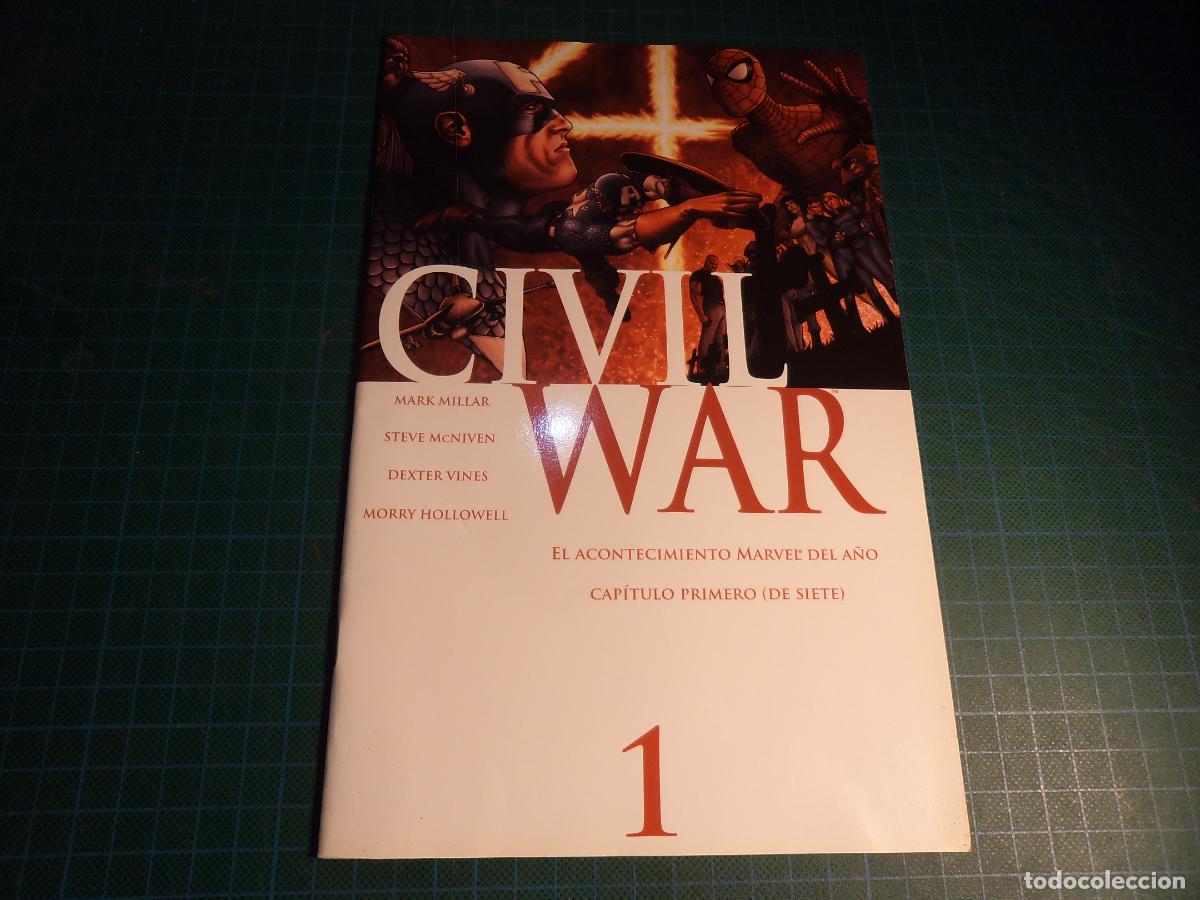 Comics: Civil war. N&ordm; 1. Panini.