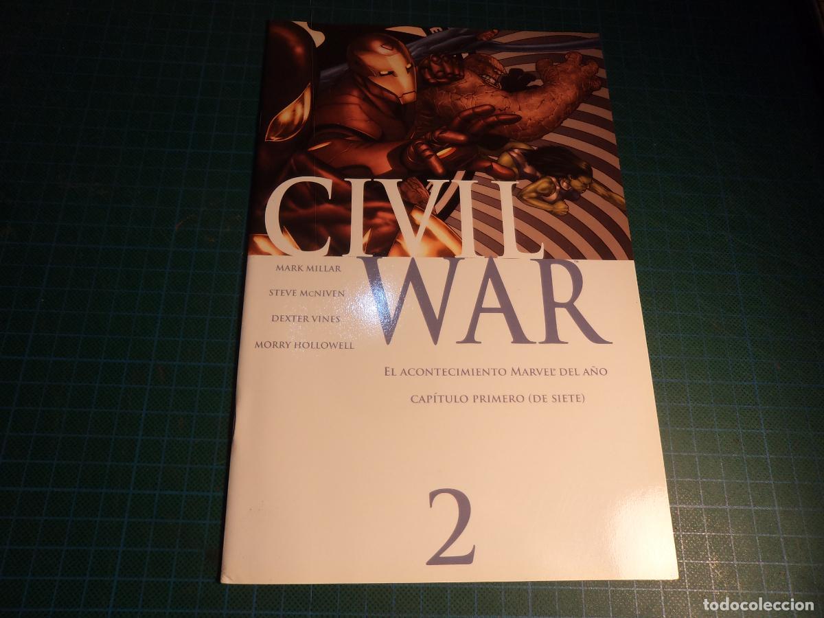Comics: Civil war. N&ordm; 2. Panini.