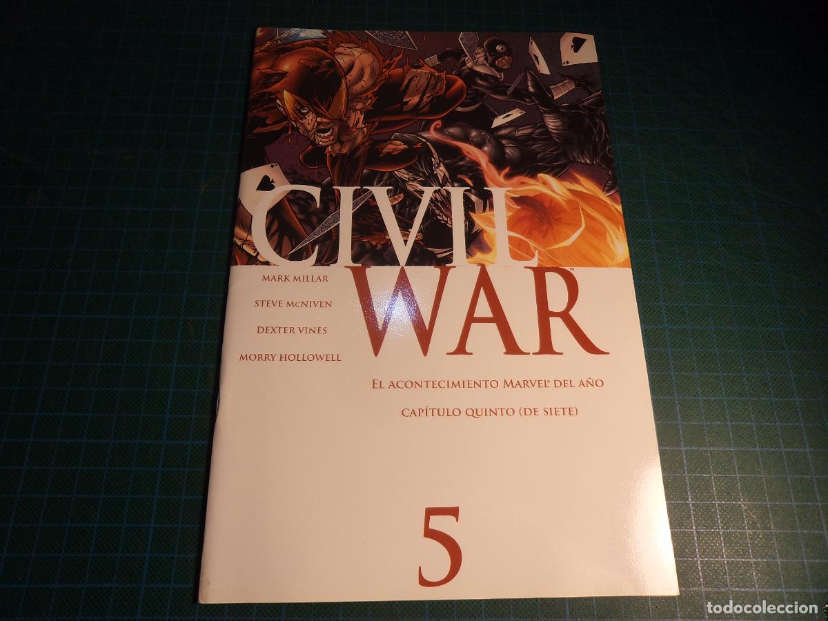 C&oacute;mics: Civil War. N&ordm; 5. Panini.