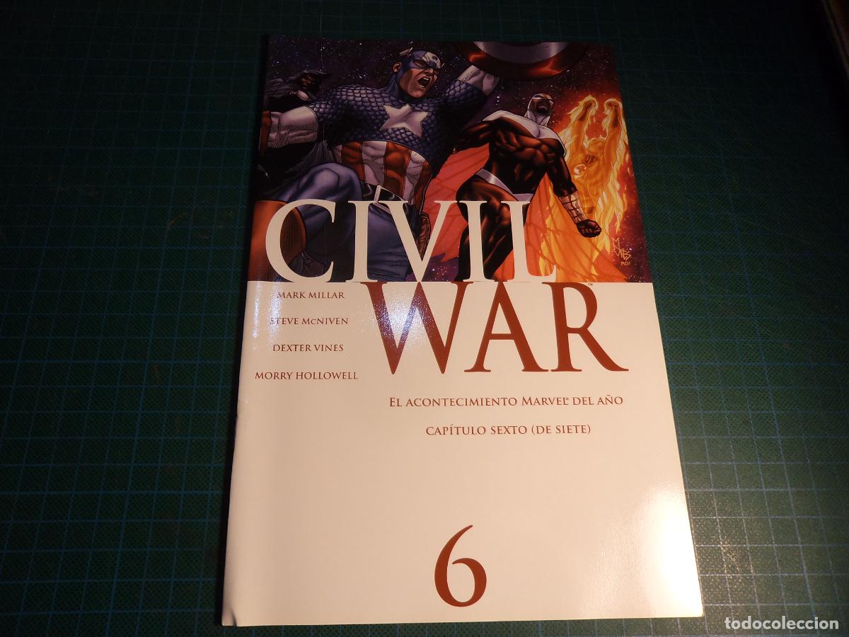 C&oacute;mics: Civil War. N&ordm; 6. Panini.