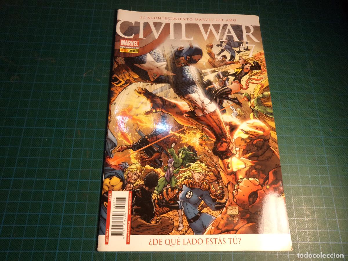 C&oacute;mics: Civil War. N&ordm; 7. Panini.