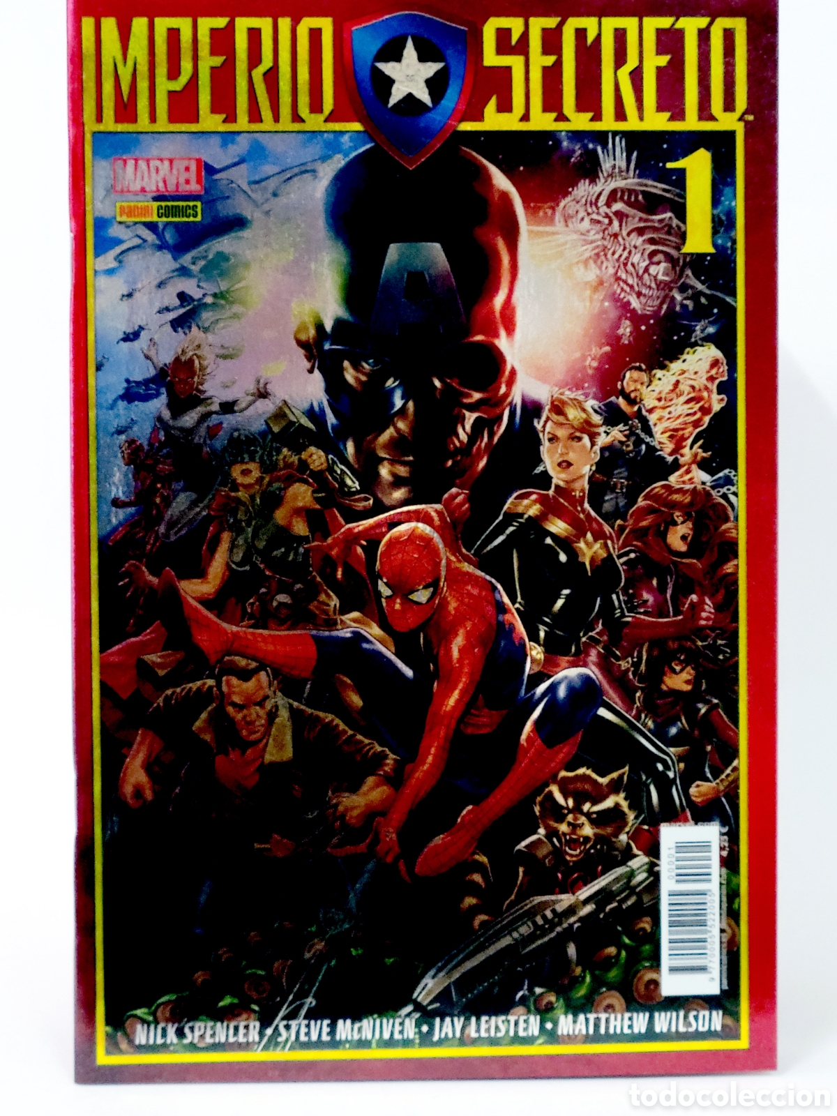 C&oacute;mics: C&Oacute;MIC IMPERIO SECRETO 1 PANINI MARVEL GRAPA DE KIOSCO