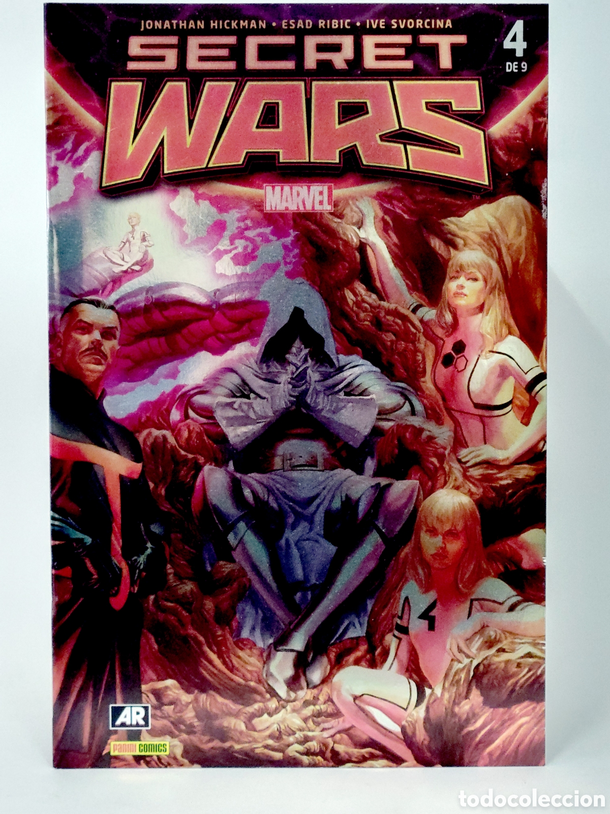 C&oacute;mics: C&Oacute;MIC SECRET WARS 4 PANINI MARVEL GRAPA DE KIOSCO