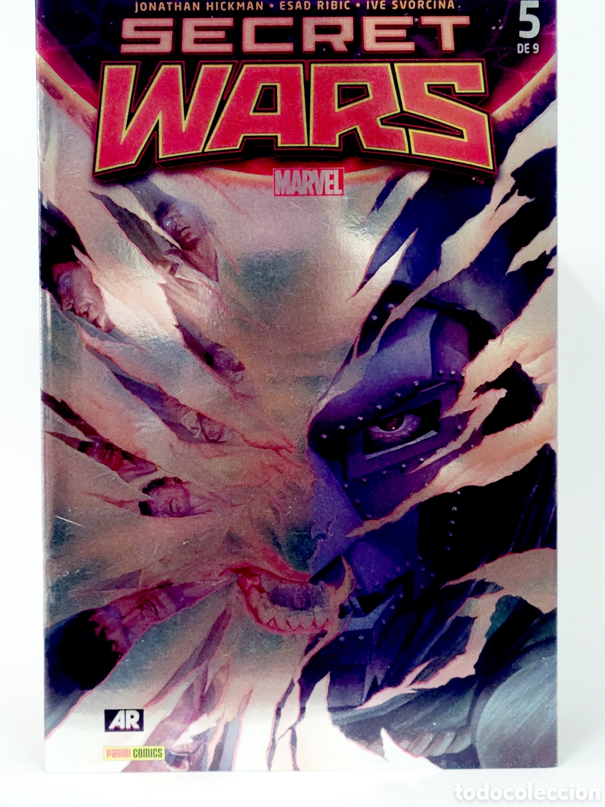 C&oacute;mics: C&Oacute;MIC SECRET WARS 5 PANINI MARVEL GRAPA DE KIOSCO