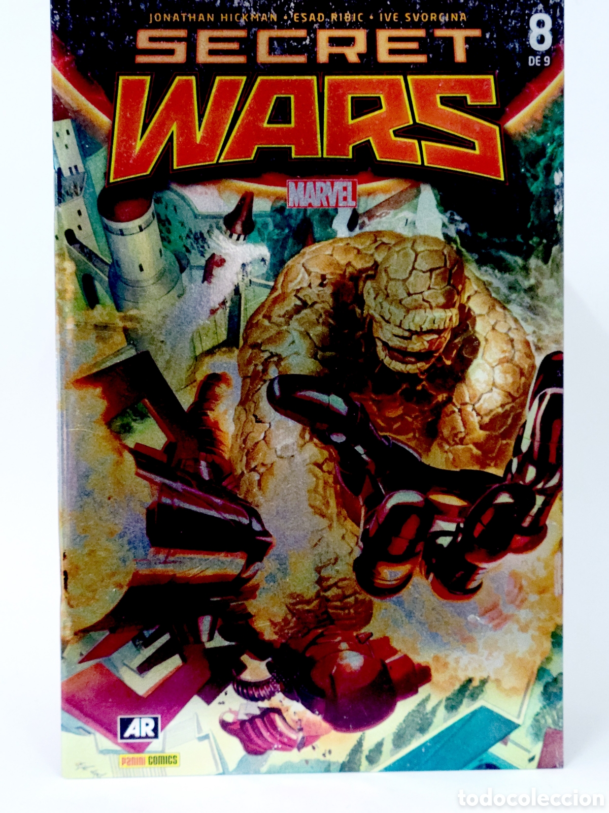 C&oacute;mics: C&Oacute;MIC SECRET WARS 8 PANINI MARVEL GRAPA DE KIOSCO