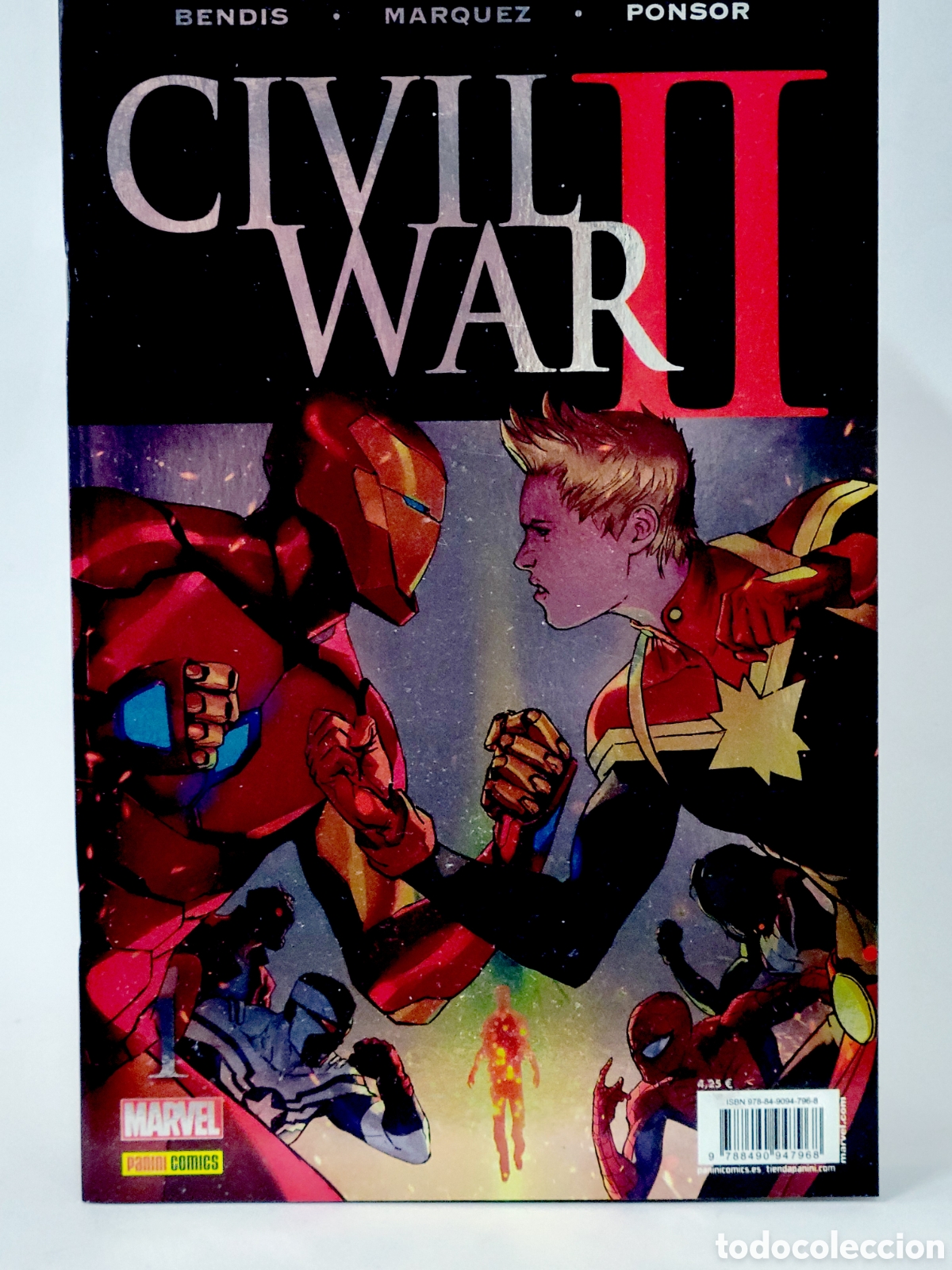 C&oacute;mics: C&Oacute;MIC CIVIL WAR II 1 PANINI MARVEL GRAPA DE KIOSCO
