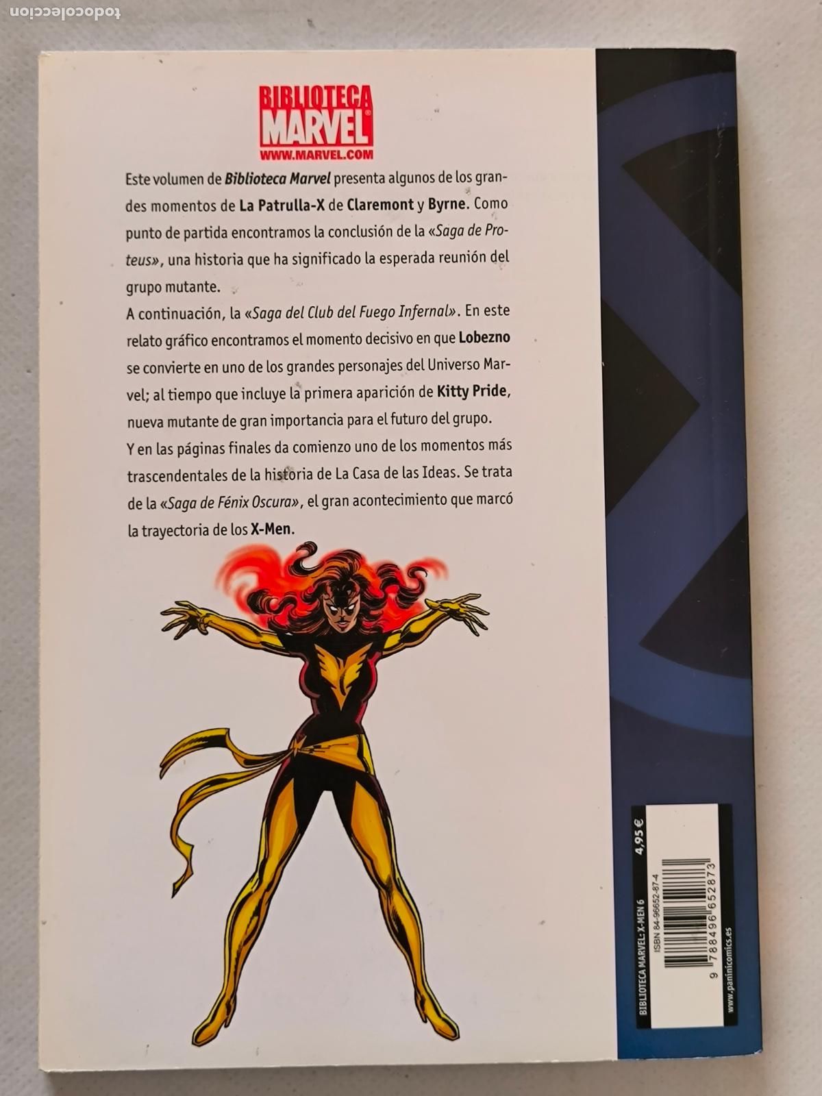 C&oacute;mics: X-MEN N&ordm; 6 - BIBLIOTECA MARVEL - PANINI (8Z) - Foto 2