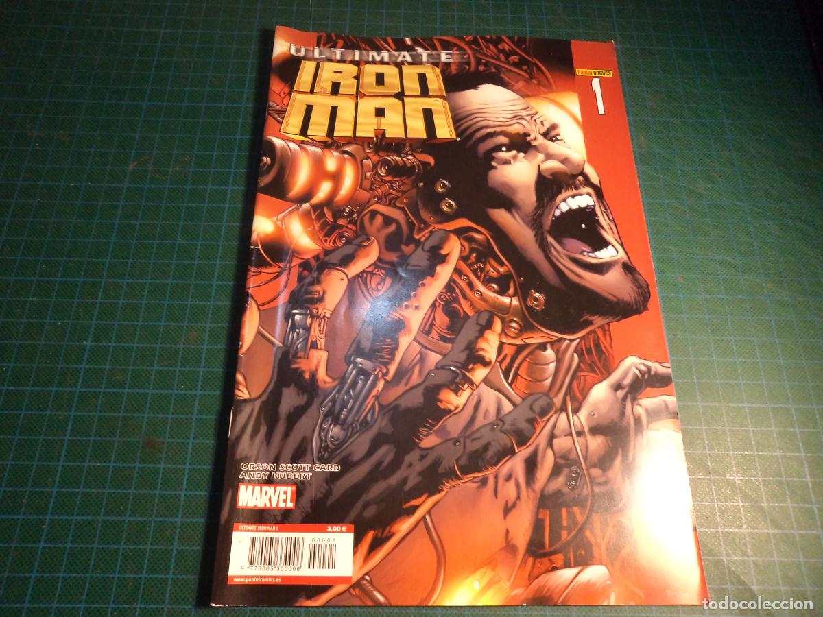 C&oacute;mics: Ultimate Iron Man. N&ordm; 1. Panini.