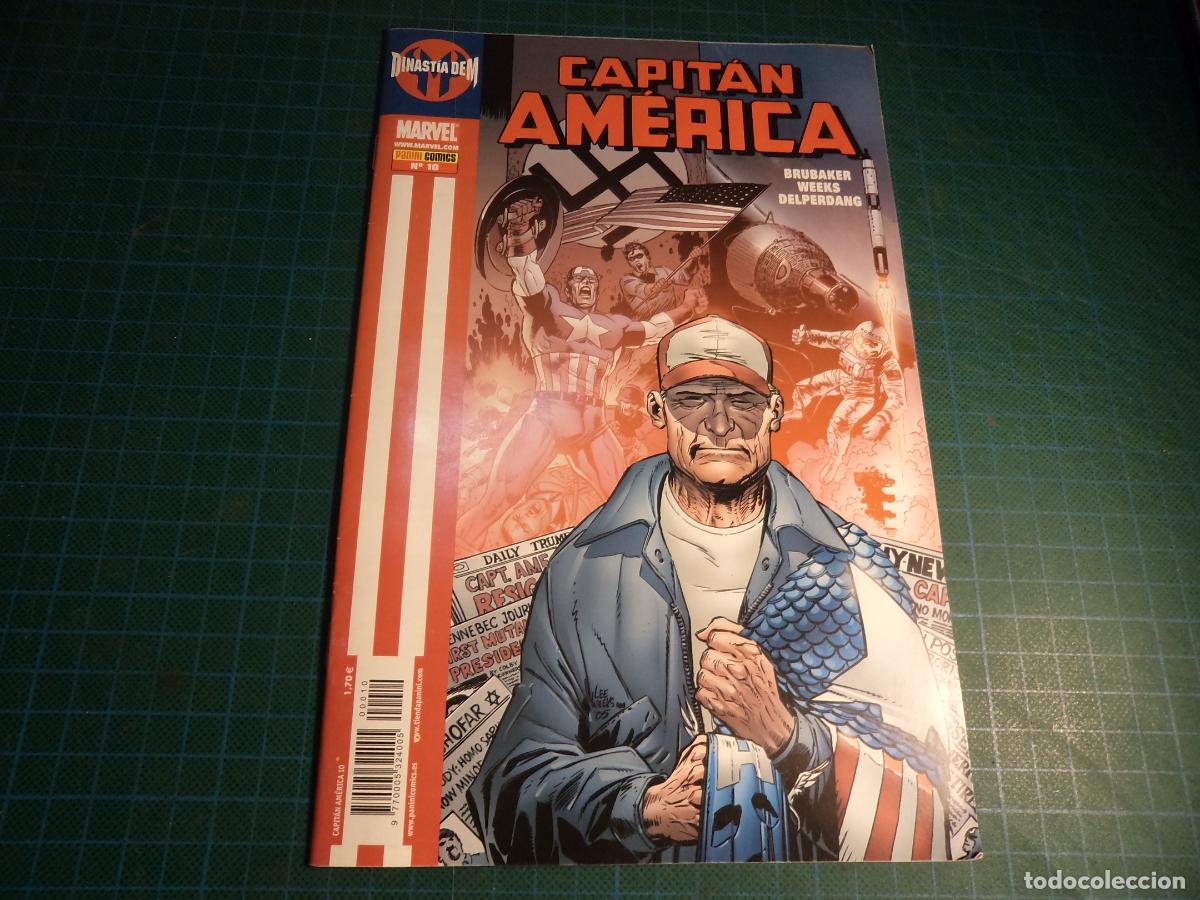C&oacute;mics: Capitan America. N&ordm; 10. Panini.