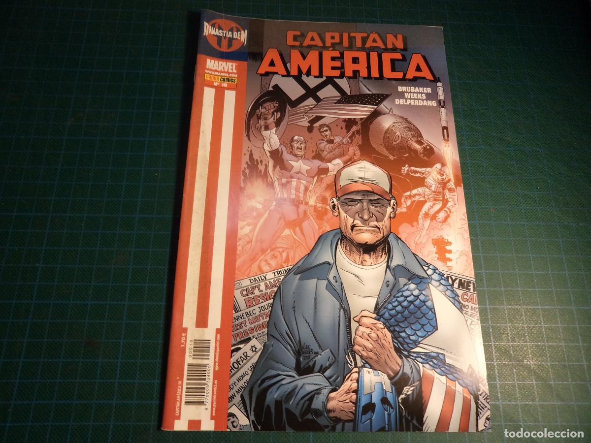 C&oacute;mics: Capitan America. N&ordm; 10. Panini.